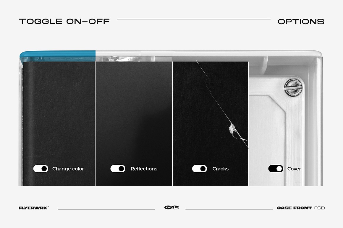 Cassette Mockup Bundle