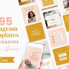 Boho Coach Instagram Templates