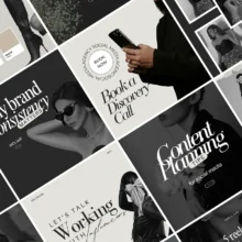 Instagram Canva Templates Set