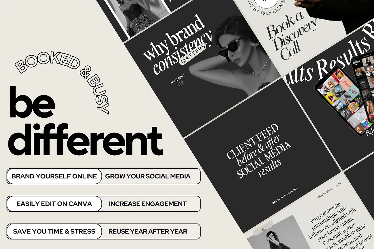Instagram Canva Templates Set 3