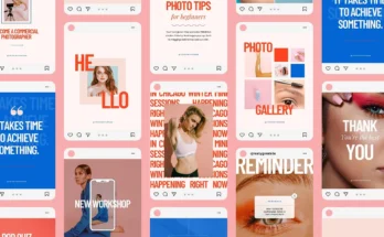 Instagram Post Template Set
